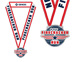 2024 Firecracker Run Medal